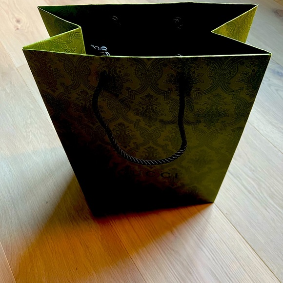 Excellent condition green Gucci shopping bag - Picture 3 of 4